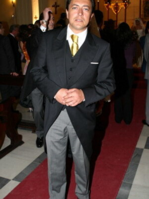 Enrique Casellas se caso en Los Gitanos