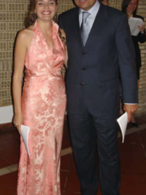 Los hermanos Peralta recibieron un premio Master que presentaron Paz de Alarcon y Pepe da Rosa