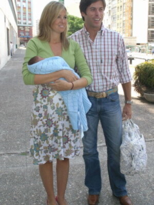 Canales Rivera nos presenta a su primer hijo tras ser dado de alta