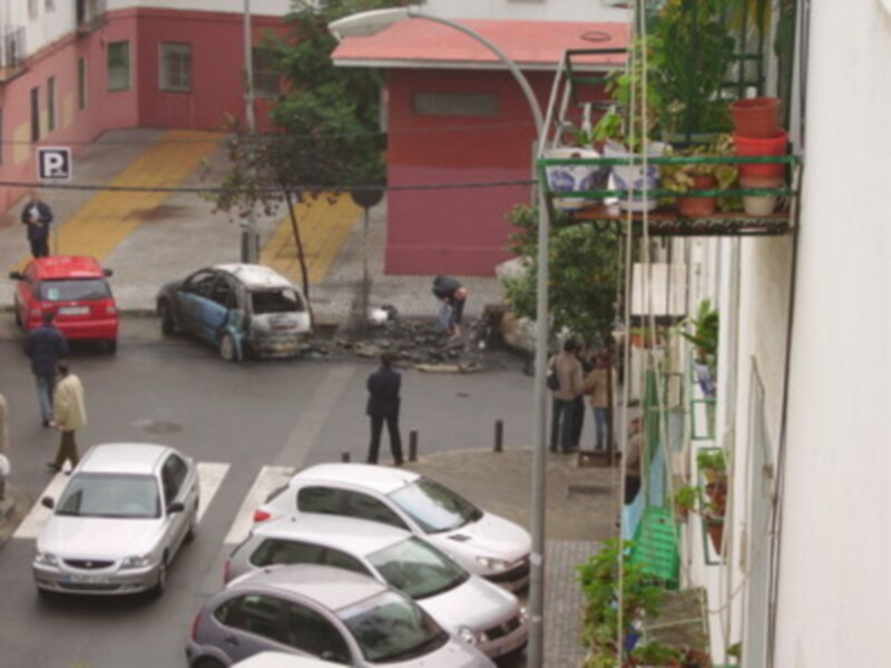 Vandalismo en Triana