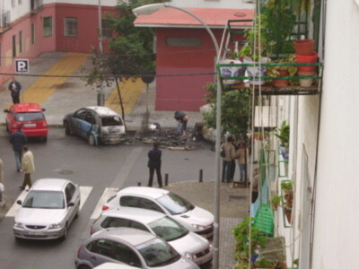 Vandalismo en Triana