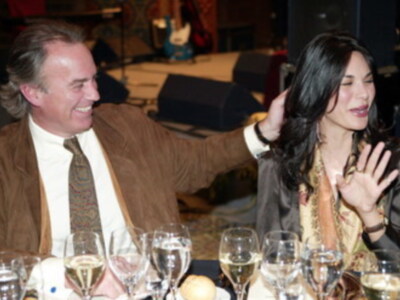La foto mas cariñosa de Bertin Osborne y su novia Fabiola
