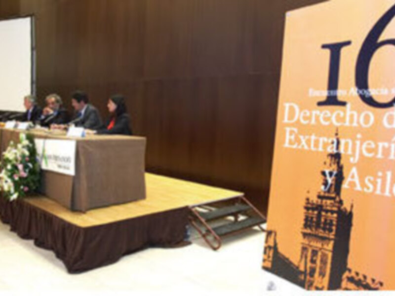 Conferencia sobre Derecho de Extranjería y Asilo en Sevilla, del 18 al 20 de mayo de 2017.
