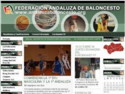 Nuevo Portal para la web de la Federación Andaluza