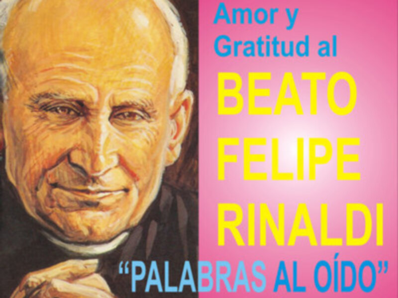 Homenaje al Beato Felipe Rinaldi con el prólogo de Ángel León y el libro de José Miguel Núñez Moreno, SDB.