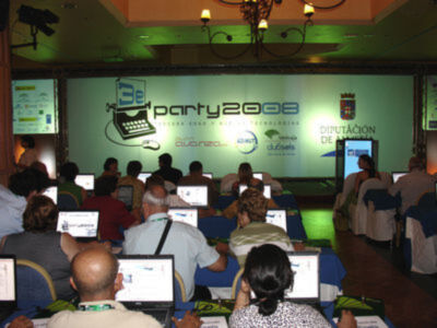 MÁS DE 200 MAYORES GRANADINOS SE ACERCAN A LAS NUEVAS TECNOLOGÍAS A TRAVÉS DE LA 3EPARTY 2008 UNICAJA