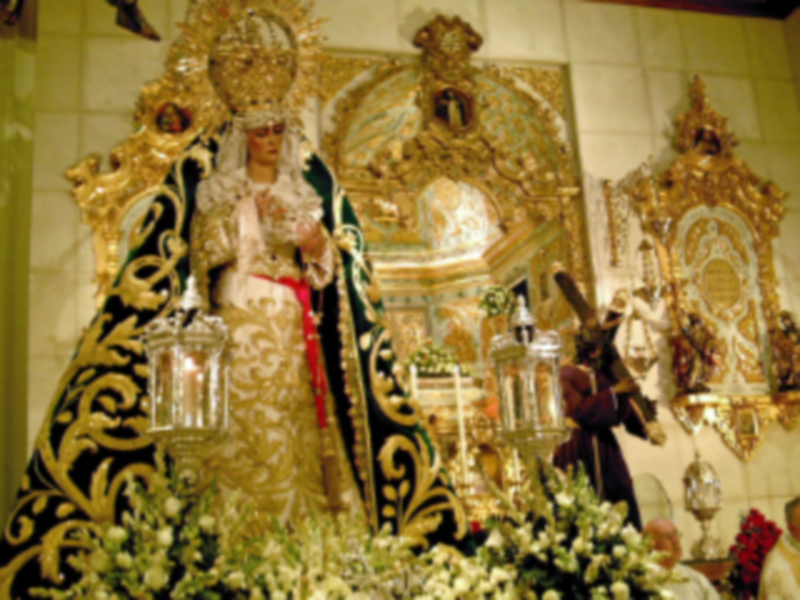 Próximo lunes día 8 de septiembre la Hdad. Sacramental Los Gitanos celebrará Función Solemne en honor y gloria de María Stma. de las Angustias Coronada.