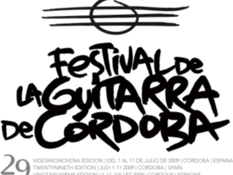 Festival de la Guitarra de Córdoba 2009: 29ª edición, del 11 al 11 de julio de 2009, en Córdoba, España.