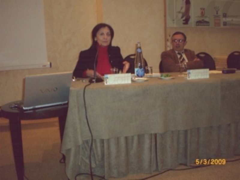 Aurora Cosano (IAD) y Eleuterio Calleja (AEPJP)