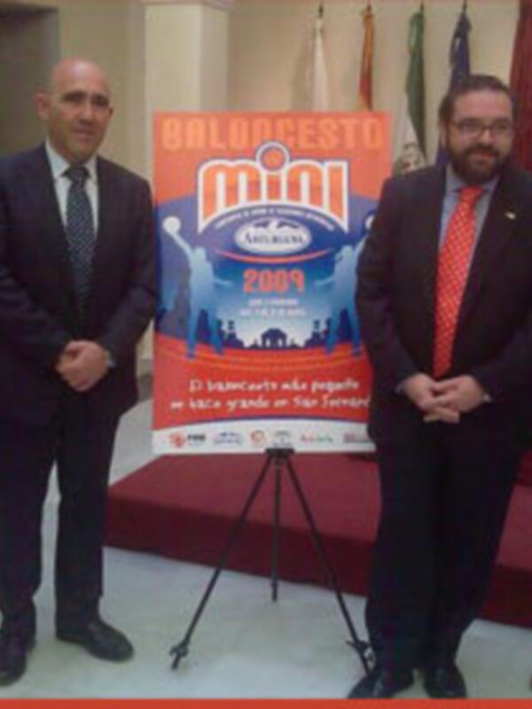 Presentación del torneo de baloncesto mini 2009 en San Fernando