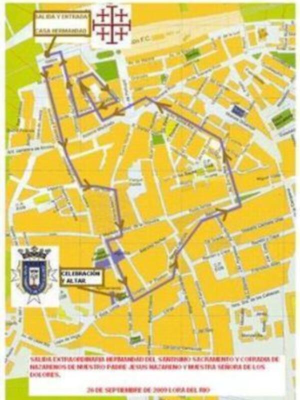 Mapa detallado de la ciudad de El Altar, incluyendo las principales calles y edificios importantes. Se muestra el diseño del barrio y las zonas verdes.