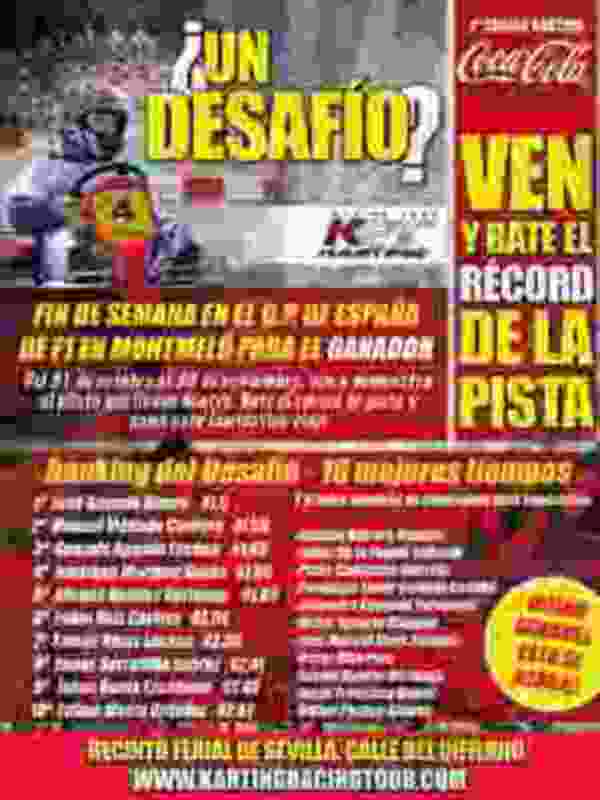¡Un desafío! Ven y rate el récord de la pista en el D.P. US España. Fin de semana en Monemvasia para el ganador. Domingo 19 de septiembre de 2023. Receta: KantiMeraChristTour.com