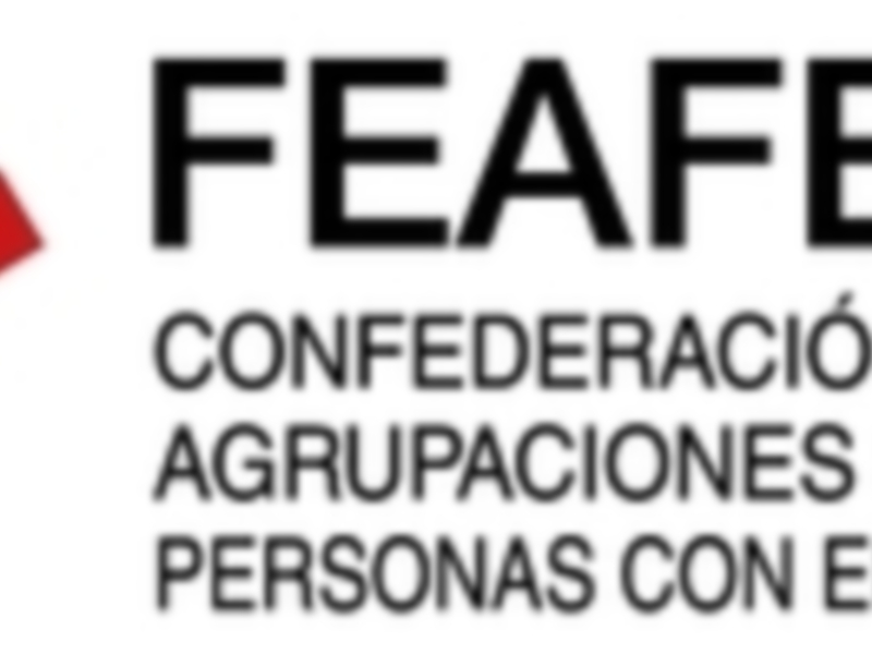 Logo de la FEAFES, Confederación Española de Agrupaciones de Familiares y Personas con Enfermedad Mental.