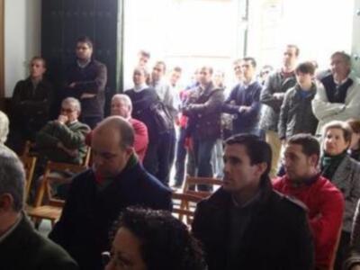 Presentación del cartel 2010 de la Tertulia Verde Capirote de Alcalá del Río