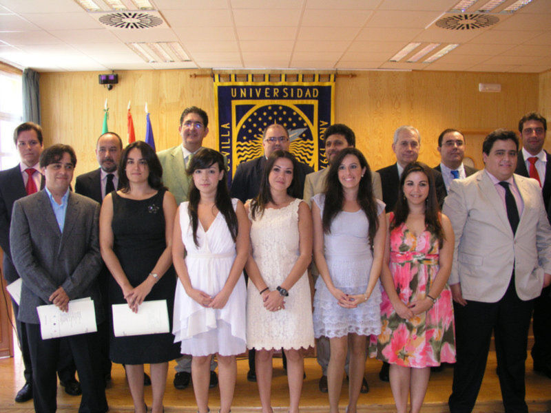 Celebración académica en la Universidad de Sevilla, Año 1991.