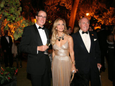 Carmen Martínez Bordiú de fiesta en Jerez con su marido 