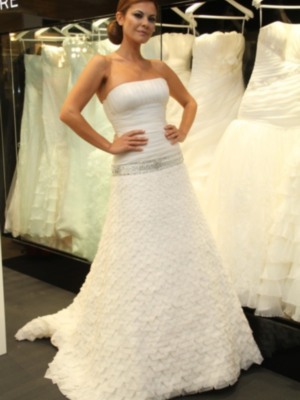 María José Suárez se viste de novia