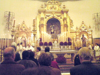 Galería del Quinario del Gran poder en su Basílica de la Plaza de San Lorenzo