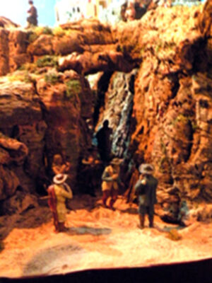 Galería del Belén de la hermandad de los "Panaderos"