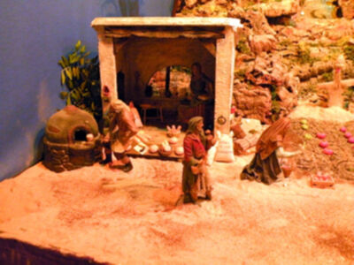 Galería del Belén de la hermandad de los "Panaderos"
