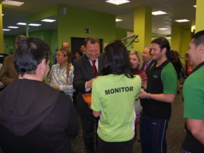 Blanca Manchón amadrina la inauguración de NOW Centros Deportivos Nervión