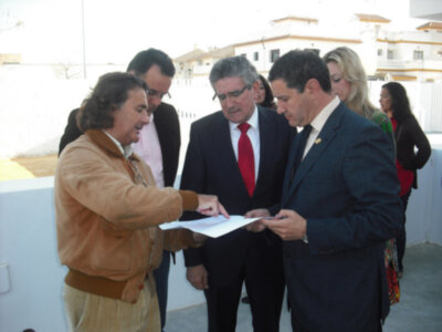 El consejero de Gobernación visita la primera fase del nuevo centro Argonautas construido en La Laguna 