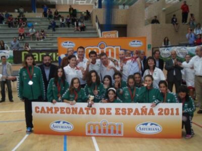 La selección andaluza minibasket femenina bronce en el campeonato de España de selecciones autonómicas 2011
