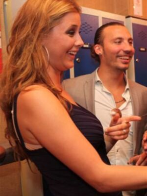 Elisabeth Reyes posa por primera vez con su novio el futbolista del Sevilla Alexis 