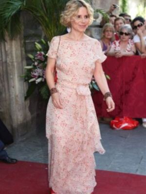 Eugenia Martínez de Irujo en la boda de la hija de Carmen Tello