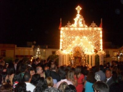 La Patrona de Carrión se trasladó a la Parroquia‏