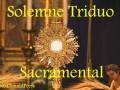 Solemne Triduo Sacramental