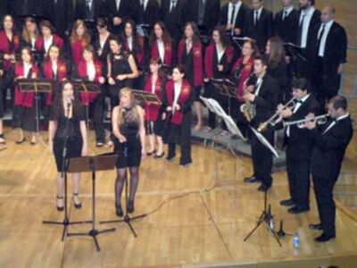 Musical góspel del coro de la Universidad de Sevilla, en Cajasol