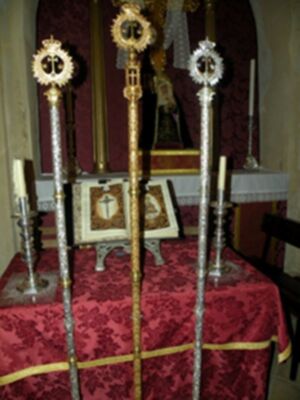 Altar y cultos en la capilla del Carmen de Calatrava (Sevilla)&#8207;