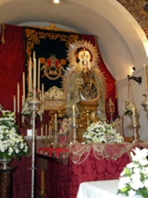 Altar y cultos en la capilla del Carmen de Calatrava (Sevilla)‏