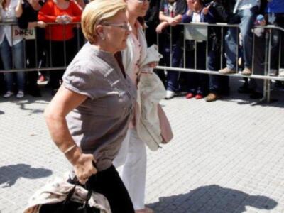 María José Campanario habla despues de ser condenada : "Para mí es una derrota porque soy inocente"