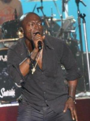 Seal el marido de Heidi Klum, un animal sobre el escenario