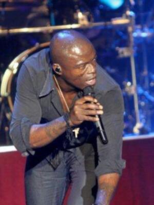 Seal el marido de Heidi Klum, un animal sobre el escenario