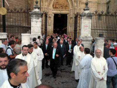 Procesión de la Virgen de los Reyes, Patrona de la archidiócesis de la Capital Hispalense