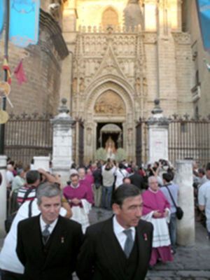 Procesión de la Virgen de los Reyes, Patrona de la archidiócesis de la Capital Hispalense