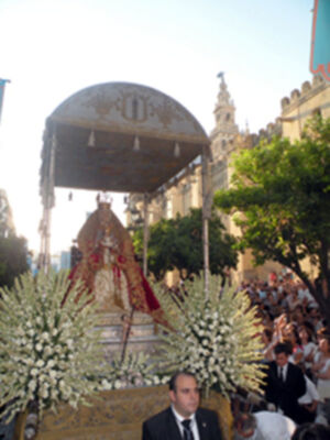 Procesión de la Virgen de los Reyes, Patrona de la archidiócesis de la Capital Hispalense