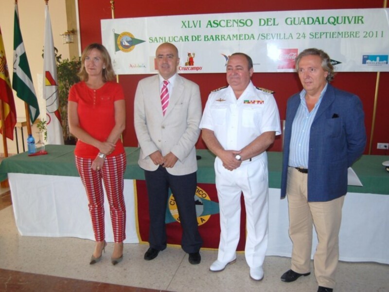 Presentación oficial en la ciudad de Sanlúcar de Barrameda, Sevilla, el 24 de septiembre de 2011.