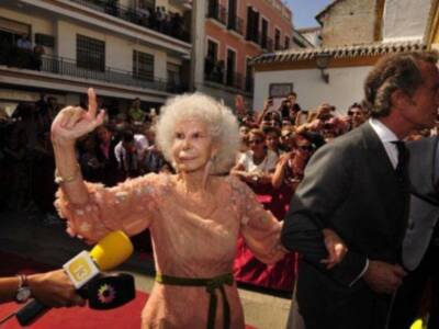 Fotografías de la Duquesa de Alba y Alfonso Díez recién casados