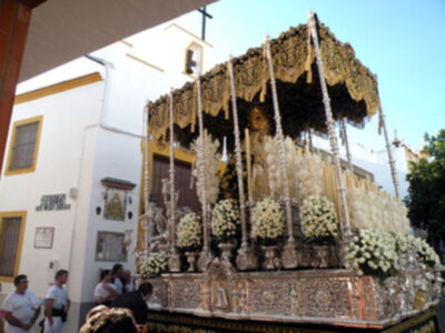 Salida extraordinaria de María Stma .de la Salud, como clausura del L Aniversario Fundacional