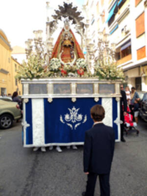 Procesión de la Virgen de la Sierra en Sevilla&#8207;