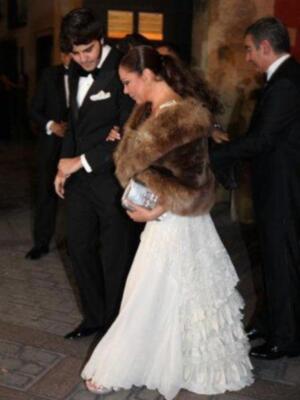 Fiesta de gala y mascaras en los Reales Alcázares de Sevilla
