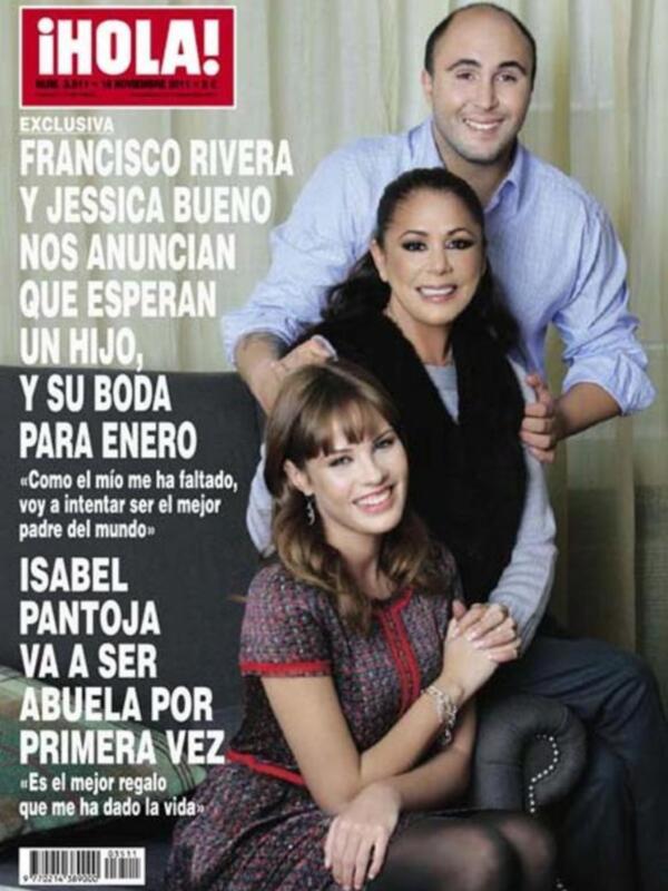 Francisco Rivera y Jessica Bueno anuncian que esperan un hijo, y su boda para enero. Isabel Pantoja va a ser abuela por primera vez.
