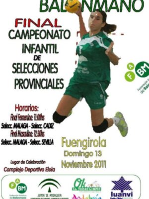 Balonmano: Fuengirola acoge las finales del Andaluz infantil