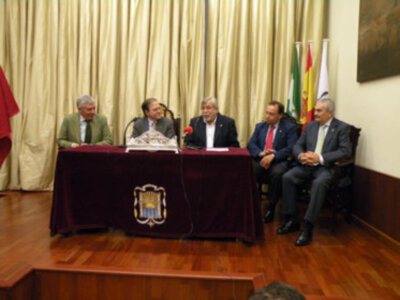 El Ateneo de Sevilla presento el cartel de la cabalgata de Reyes Magos 2012.