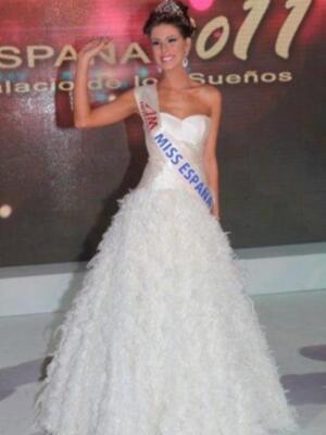 Miss España 2011 Andrea Huisgen; una catalana de padre alemán