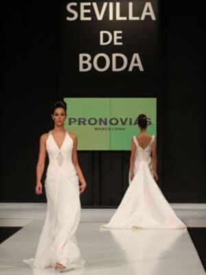 Pronovias ha inaugurado la feria nupcial "Sevilla de boda"